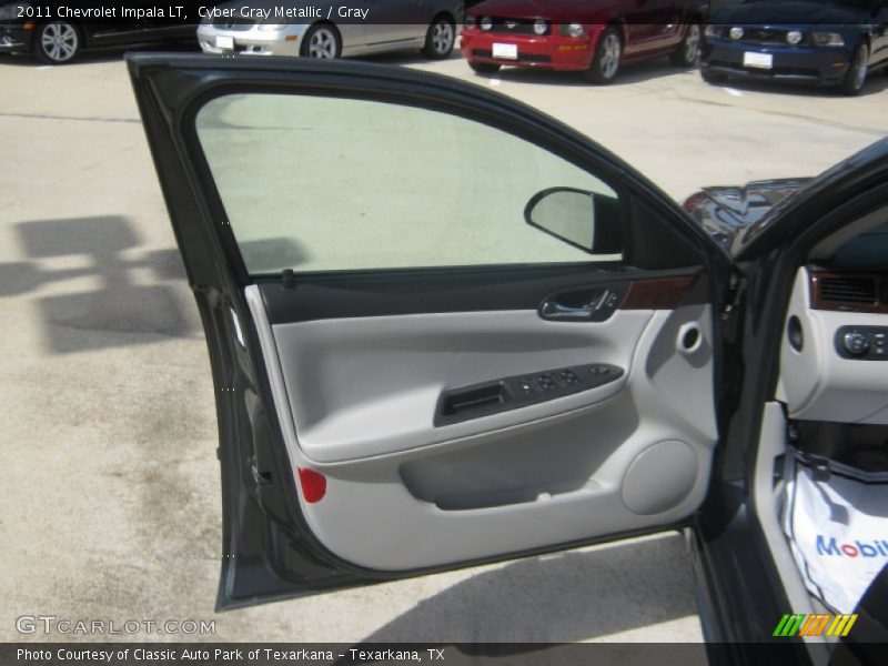 Cyber Gray Metallic / Gray 2011 Chevrolet Impala LT
