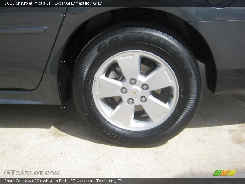 Cyber Gray Metallic / Gray 2011 Chevrolet Impala LT