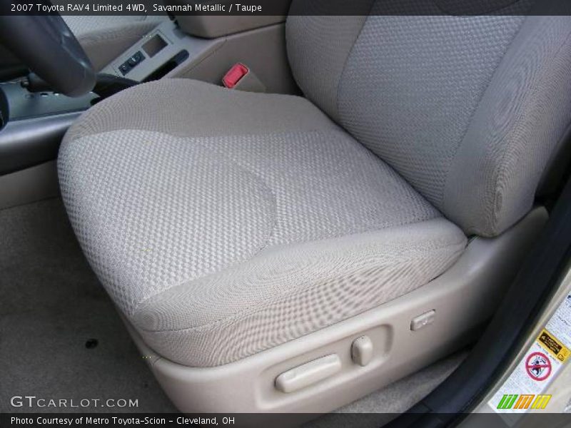 Savannah Metallic / Taupe 2007 Toyota RAV4 Limited 4WD