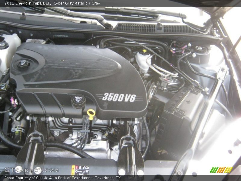 Cyber Gray Metallic / Gray 2011 Chevrolet Impala LT