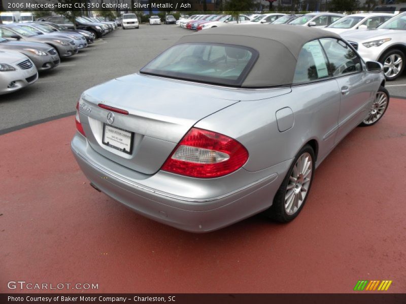 Silver Metallic / Ash 2006 Mercedes-Benz CLK 350 Cabriolet