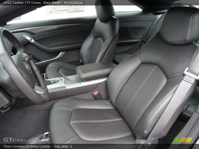  2012 CTS Coupe Ebony/Ebony Interior