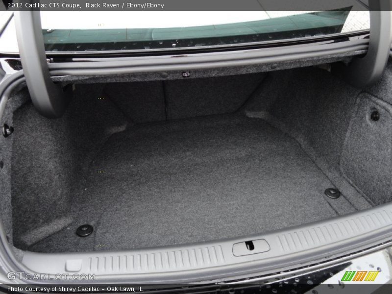  2012 CTS Coupe Trunk