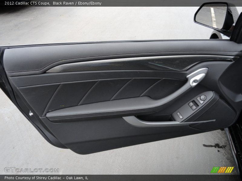 Black Raven / Ebony/Ebony 2012 Cadillac CTS Coupe