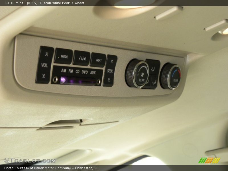 Tuscan White Pearl / Wheat 2010 Infiniti QX 56