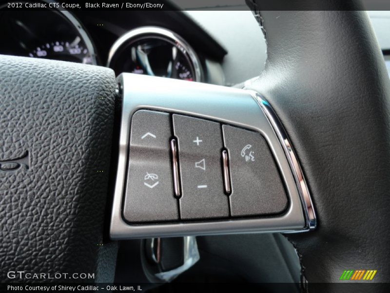Black Raven / Ebony/Ebony 2012 Cadillac CTS Coupe