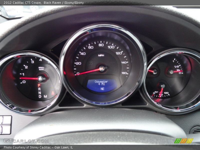 Black Raven / Ebony/Ebony 2012 Cadillac CTS Coupe