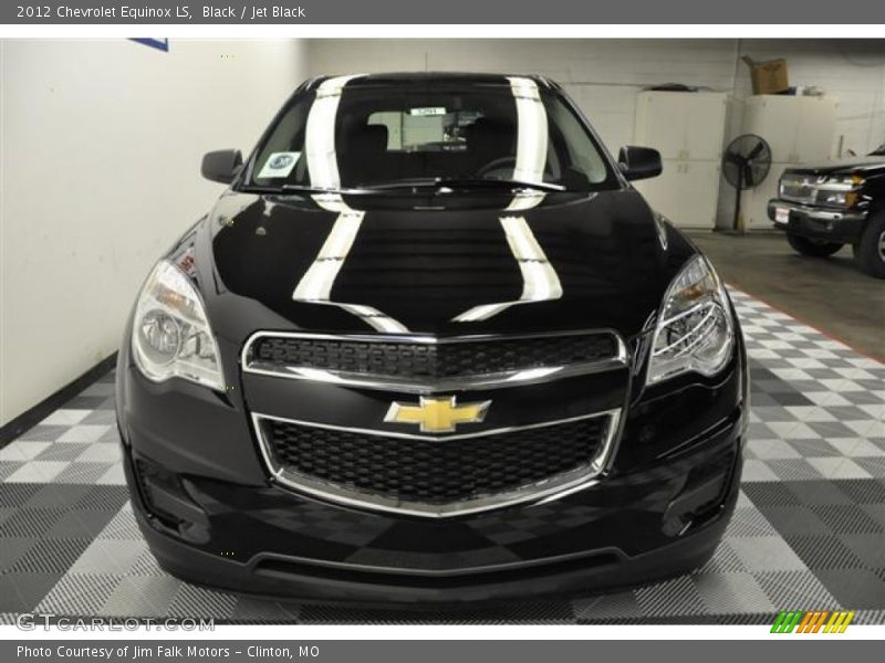 Black / Jet Black 2012 Chevrolet Equinox LS