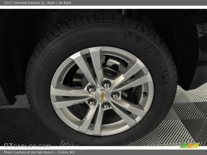 Black / Jet Black 2012 Chevrolet Equinox LS