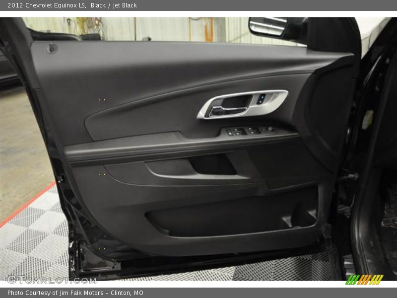 Black / Jet Black 2012 Chevrolet Equinox LS