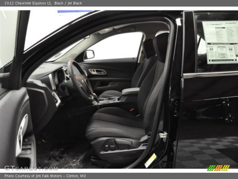 Black / Jet Black 2012 Chevrolet Equinox LS