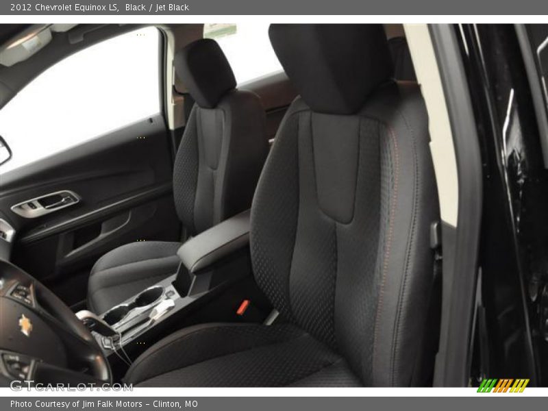 Black / Jet Black 2012 Chevrolet Equinox LS