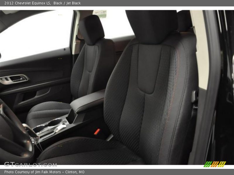 Black / Jet Black 2012 Chevrolet Equinox LS
