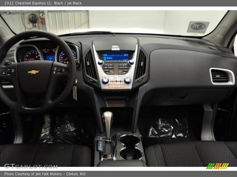 Black / Jet Black 2012 Chevrolet Equinox LS