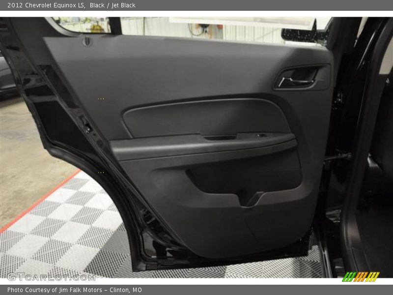 Black / Jet Black 2012 Chevrolet Equinox LS
