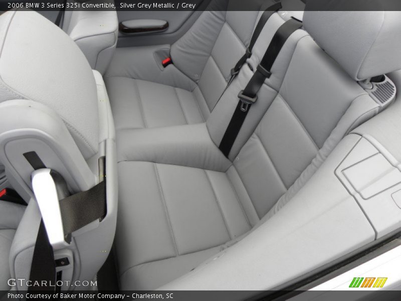 Rear Seat of 2006 3 Series 325i Convertible