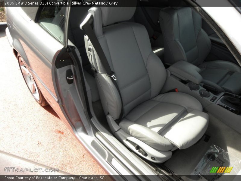 Silver Grey Metallic / Grey 2006 BMW 3 Series 325i Convertible