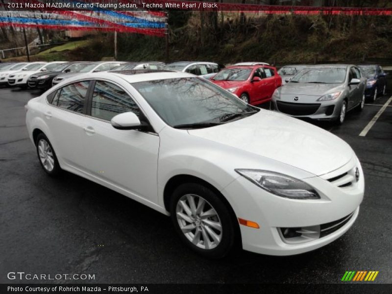Front 3/4 View of 2011 MAZDA6 i Grand Touring Sedan