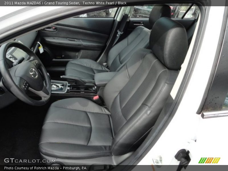  2011 MAZDA6 i Grand Touring Sedan Black Interior