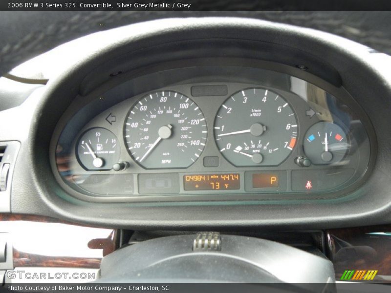  2006 3 Series 325i Convertible 325i Convertible Gauges