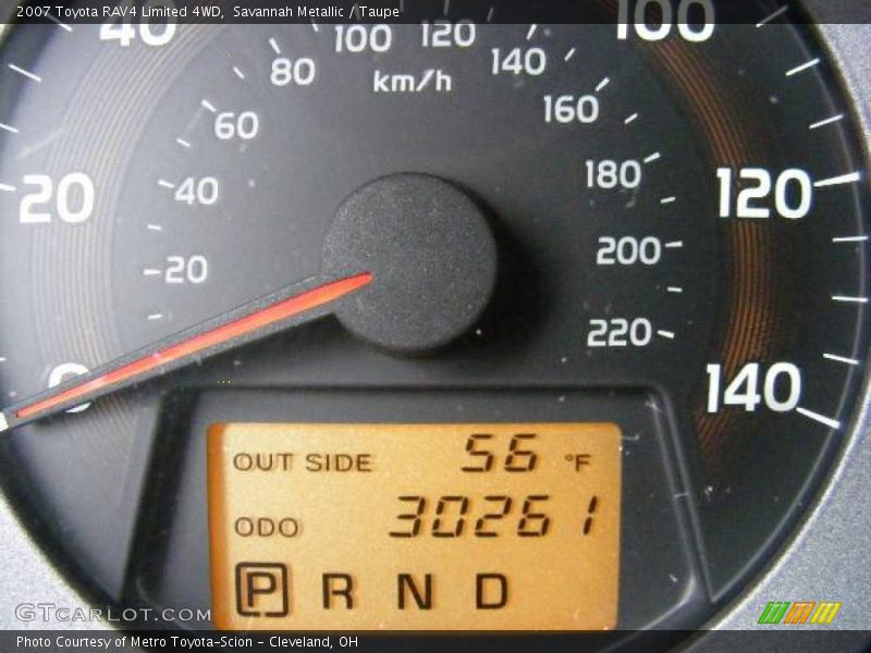 Savannah Metallic / Taupe 2007 Toyota RAV4 Limited 4WD