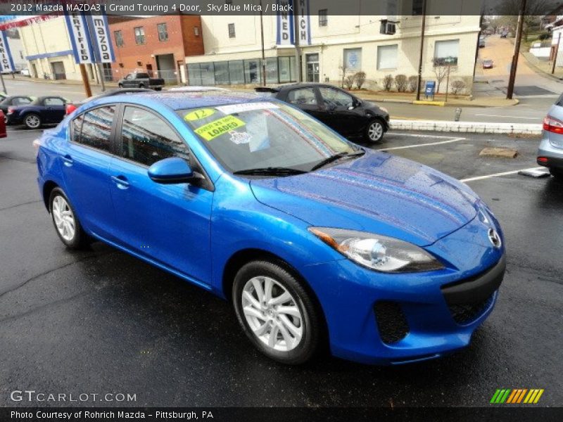 Front 3/4 View of 2012 MAZDA3 i Grand Touring 4 Door