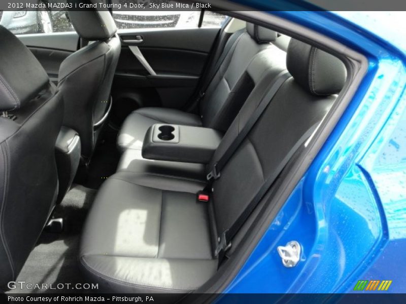  2012 MAZDA3 i Grand Touring 4 Door Black Interior