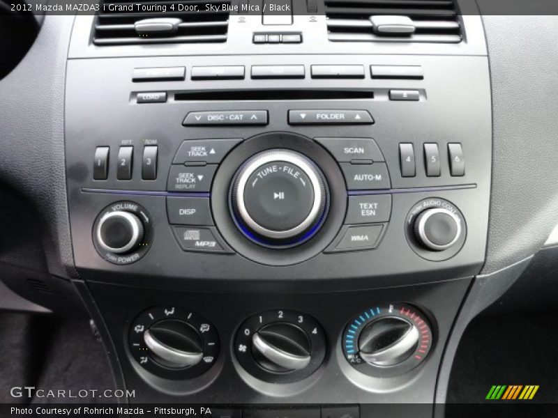 Controls of 2012 MAZDA3 i Grand Touring 4 Door
