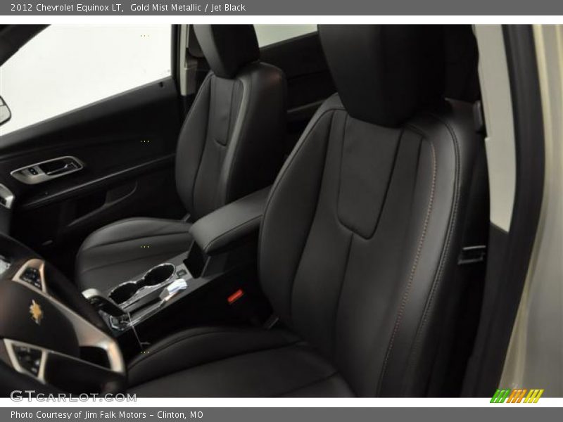 Gold Mist Metallic / Jet Black 2012 Chevrolet Equinox LT