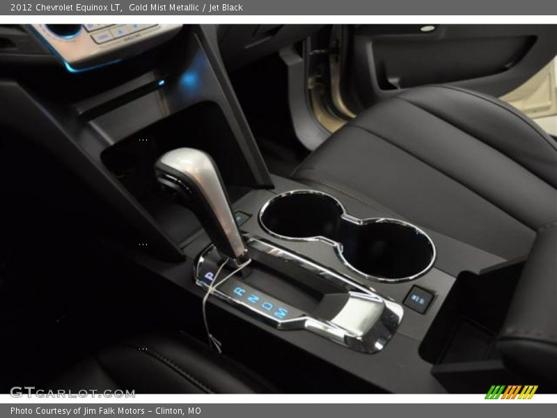 Gold Mist Metallic / Jet Black 2012 Chevrolet Equinox LT