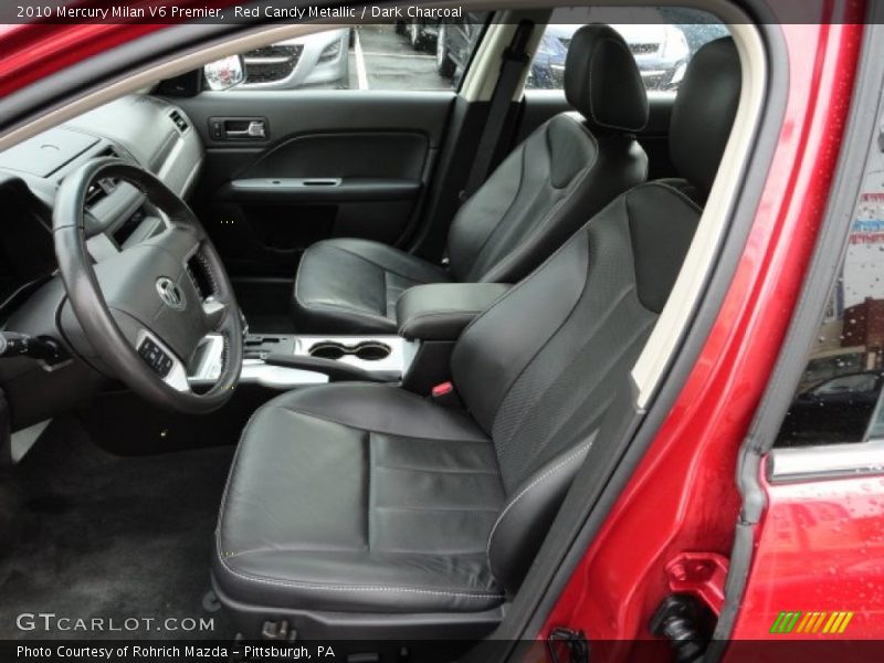  2010 Milan V6 Premier Dark Charcoal Interior