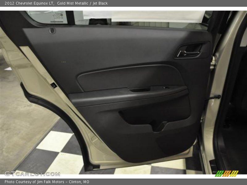 Gold Mist Metallic / Jet Black 2012 Chevrolet Equinox LT