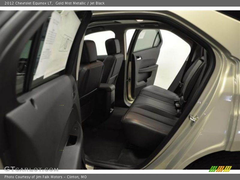 Gold Mist Metallic / Jet Black 2012 Chevrolet Equinox LT