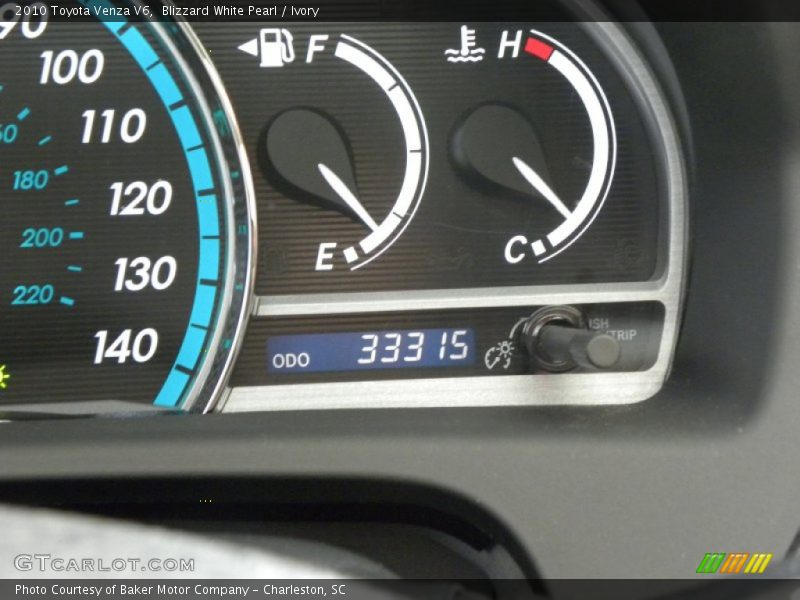 Blizzard White Pearl / Ivory 2010 Toyota Venza V6