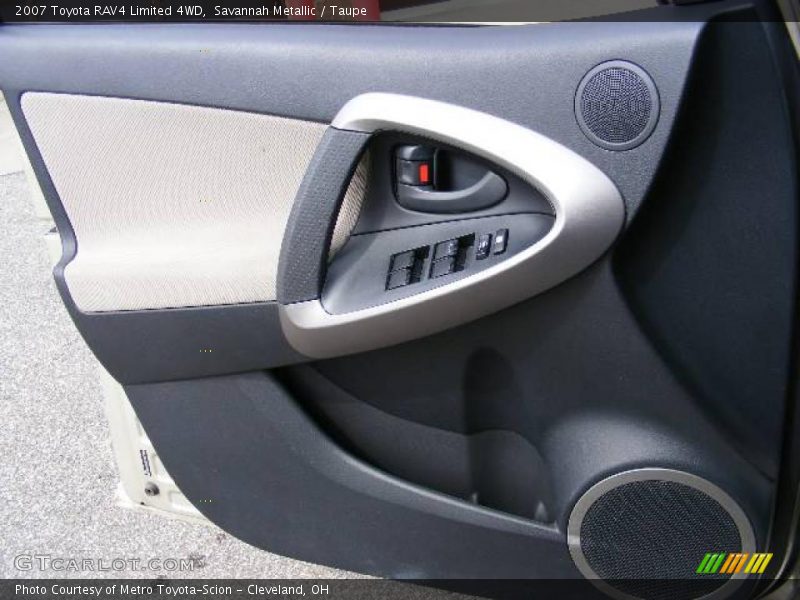 Savannah Metallic / Taupe 2007 Toyota RAV4 Limited 4WD