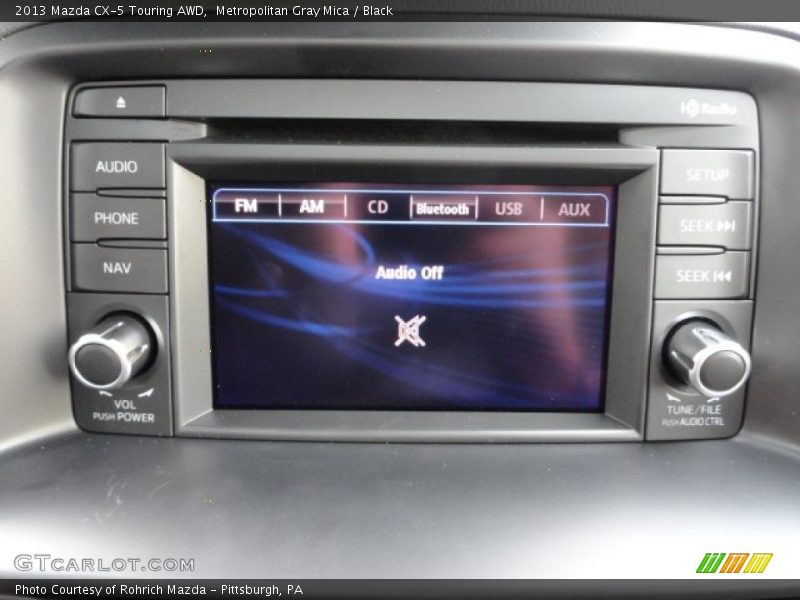 Controls of 2013 CX-5 Touring AWD