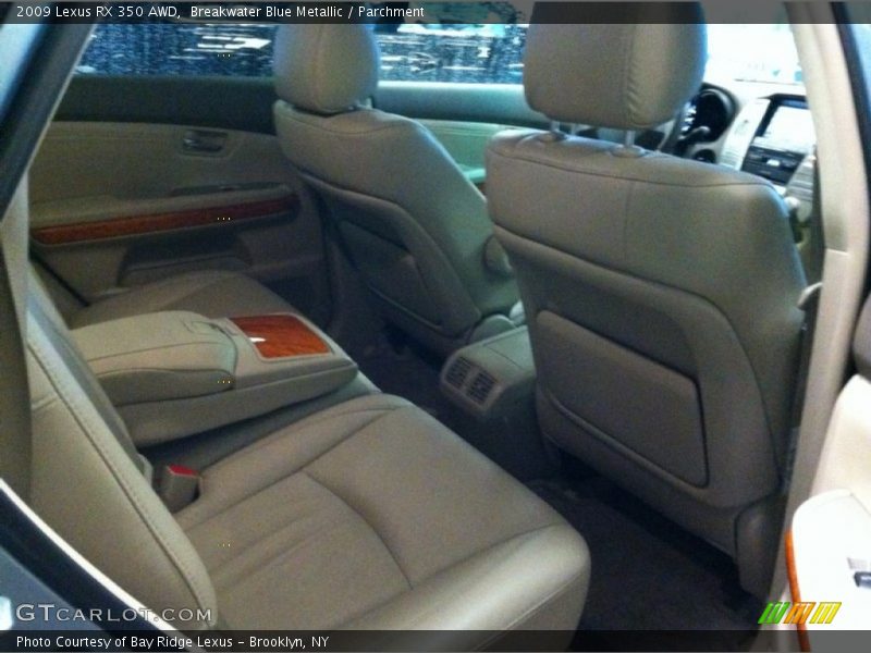 Breakwater Blue Metallic / Parchment 2009 Lexus RX 350 AWD