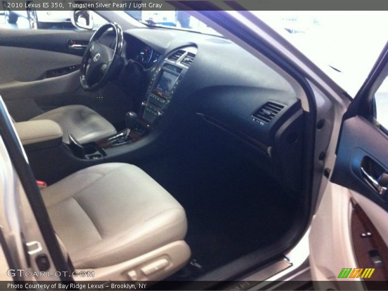 Tungsten Silver Pearl / Light Gray 2010 Lexus ES 350