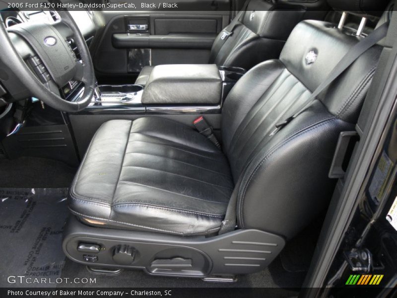  2006 F150 Harley-Davidson SuperCab Black Interior