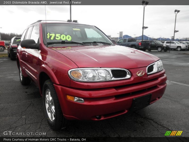 Jewelcoat Red / Pewter 2003 Oldsmobile Bravada AWD