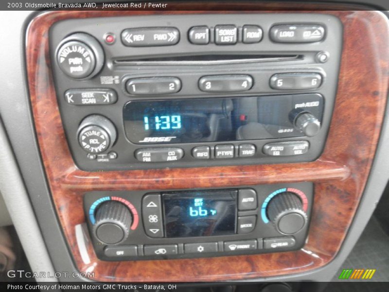 Jewelcoat Red / Pewter 2003 Oldsmobile Bravada AWD