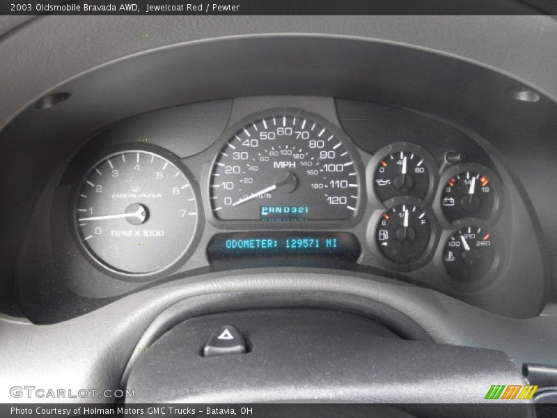Jewelcoat Red / Pewter 2003 Oldsmobile Bravada AWD