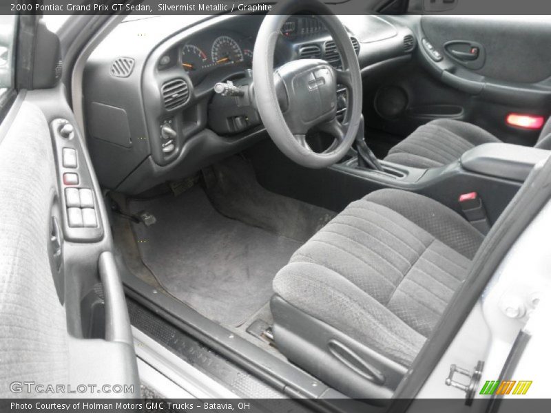 Silvermist Metallic / Graphite 2000 Pontiac Grand Prix GT Sedan