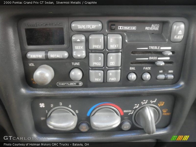 Silvermist Metallic / Graphite 2000 Pontiac Grand Prix GT Sedan