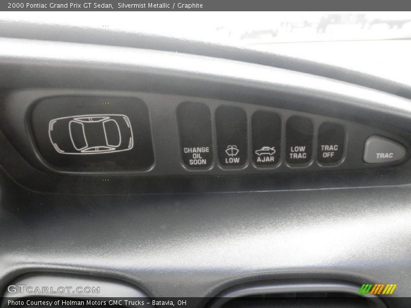 Silvermist Metallic / Graphite 2000 Pontiac Grand Prix GT Sedan