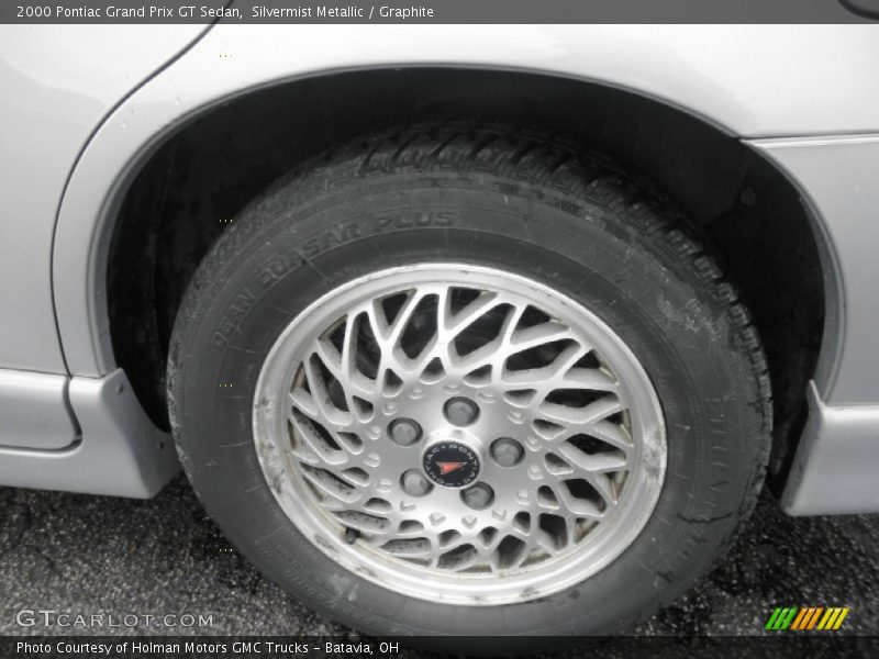 Silvermist Metallic / Graphite 2000 Pontiac Grand Prix GT Sedan