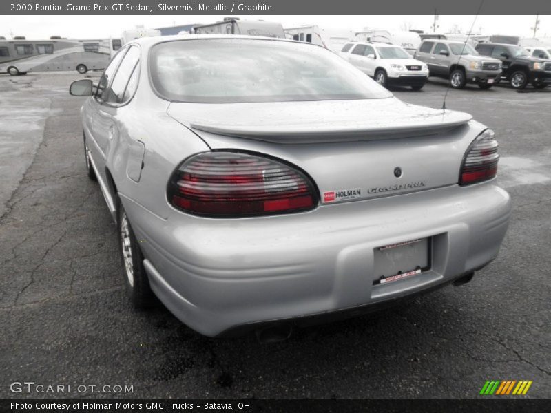 Silvermist Metallic / Graphite 2000 Pontiac Grand Prix GT Sedan