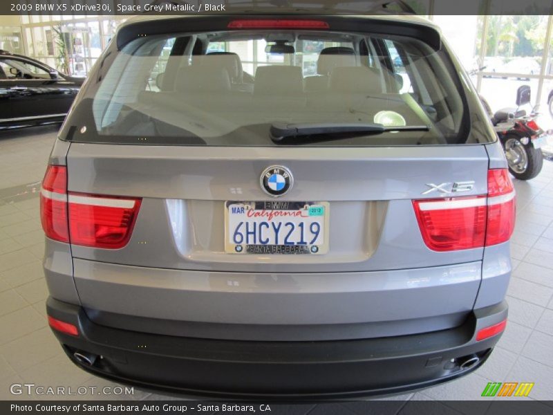 Space Grey Metallic / Black 2009 BMW X5 xDrive30i