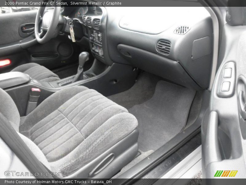 Silvermist Metallic / Graphite 2000 Pontiac Grand Prix GT Sedan