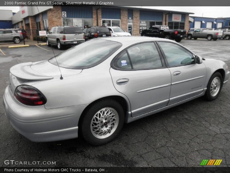 Silvermist Metallic / Graphite 2000 Pontiac Grand Prix GT Sedan